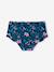 Girl's UV Protection one-piece swimsuit navy blue 