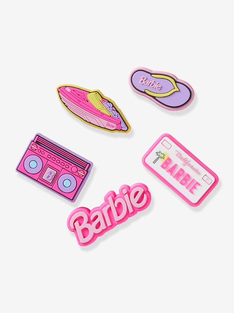 Set of 5 Barbie CROCS Jibbitz multicoloured 