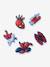 Set of 5 Spiderman CROCS Jibbitz multicoloured 