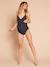 Women's maternity swimsuit black 