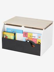 Bedroom Furniture & Storage-Book & Toy Trunk, SCHOOL Theme