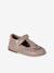 Leather Shoes for Girls, Designed for Autonomy gold+printed beige+rosy 