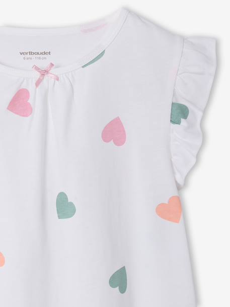 Pack of 2 girls nighties ecru 