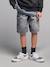 Skater Shorts, JONEN bleached denim+denim grey 