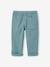 Turn-up trouser for boys emerald green 