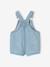 Denim short dungarees for baby boys double stone 
