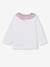 Floral long-sleeved T-shirt baby girl´s light pink 
