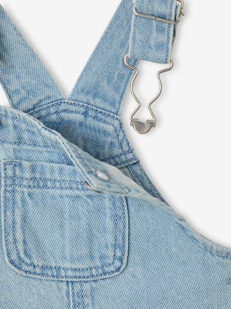 Denim short dungarees for baby boys double stone 