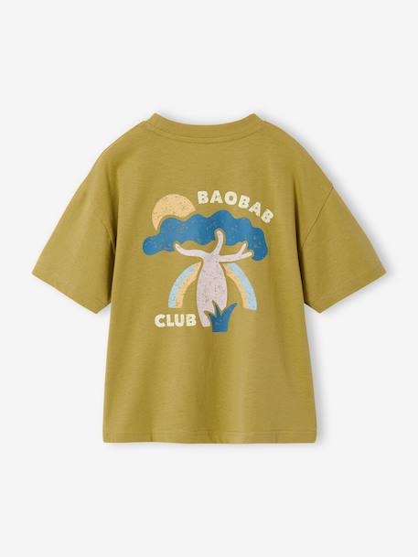 Boy's short-sleeved t-shirt cumin 