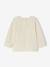 Girl's long-sleeved T-shirt ecru 