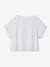 Girl's short-sleeved t-shirt ecru 