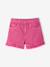 Twill frill short for girls peony pink 
