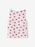 Sleeveless t-shirt for girls ecru+sage green 