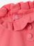 Fancy Knit T-Shirt & Shorts Set for Girls ecru+rose 
