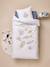 Duvet cover and pillowcase bedding set ecru 