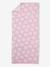 Beach / Bath Towel with Recycled Cotton mauve+mint green+printed blue 