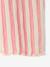 Girl's wide-leg jersey trousers mustard+striped pink 
