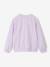 Long-sleeved baby girl´s sweatshirt lilac 