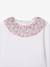 Floral long-sleeved T-shirt baby girl´s light pink 