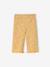 Girl's wide-leg jersey trousers mustard 