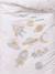 Duvet cover and pillowcase bedding set ecru 