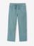 Turn-up trouser for boys emerald green 