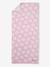 Beach / Bath Towel with Recycled Cotton mauve+mint green+printed blue 