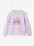 Long-sleeved baby girl´s sweatshirt lilac 