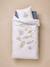 Duvet cover and pillowcase bedding set ecru 