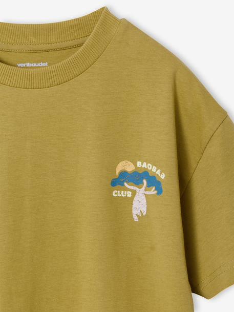 Boy's short-sleeved t-shirt cumin 