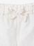 Set of 2 shorts for girls Ella Happy Time white 