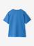Boy's short-sleeved printed t-shirt medium blue 
