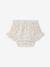 Set of top and knickers for baby girls ecru 