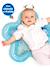 Inflatable star floor mattress multicoloured 