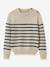 Striped jumper for boys striped blue 