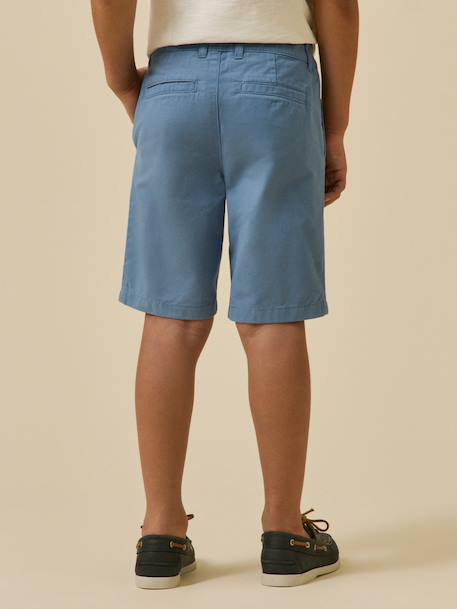 Boy's chino shorts blue 
