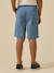 Boy's chino shorts blue 