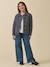 Flowered jacket blue 