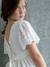 Girl's long dress white 