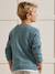 Soft boy's sweatshirt jumper slate blue 