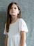 Girl's long dress white 