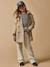 Trench coat with belt for children beige 