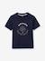 Short-sleeved T-shirt for kids navy blue 