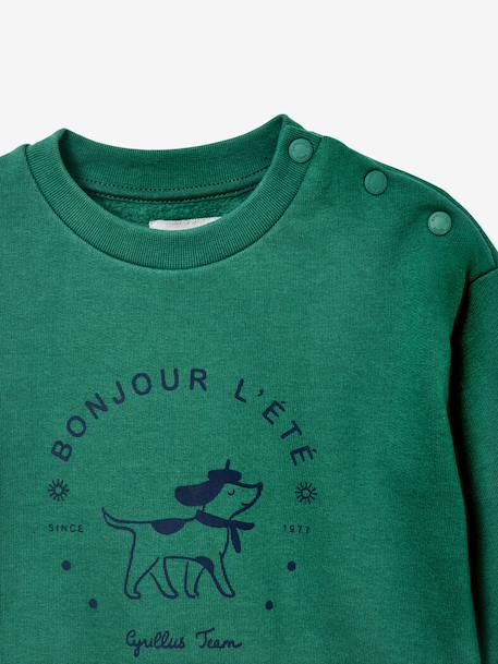 Soft baby sweatshirt mint green 