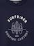 Short-sleeved T-shirt for kids navy blue 
