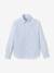 Striped long-sleeved shirt striped blue 