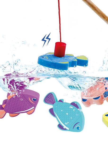 Magnetic fishing game for the bath multicoloured 