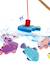 Magnetic fishing game for the bath multicoloured 