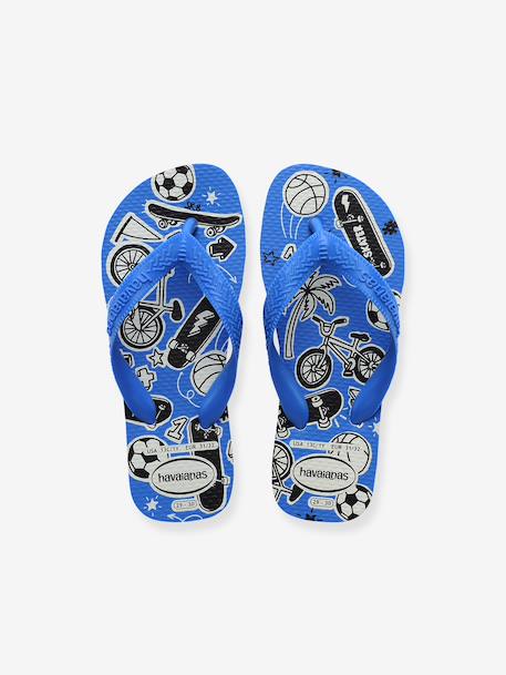 Kids' sport flip-flops blue 