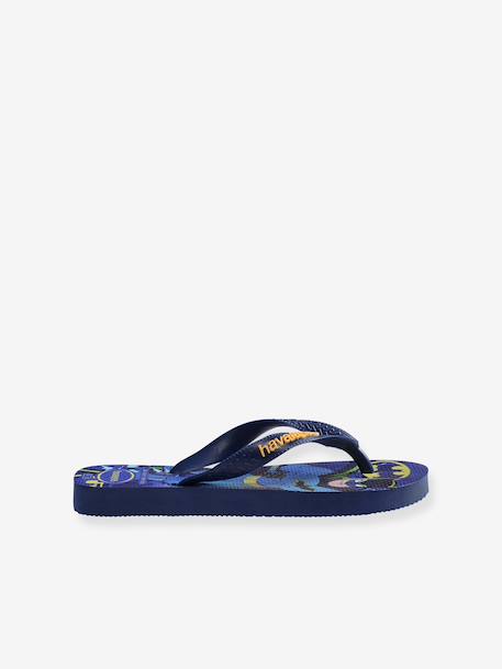 Batman flip-flops for children navy blue 